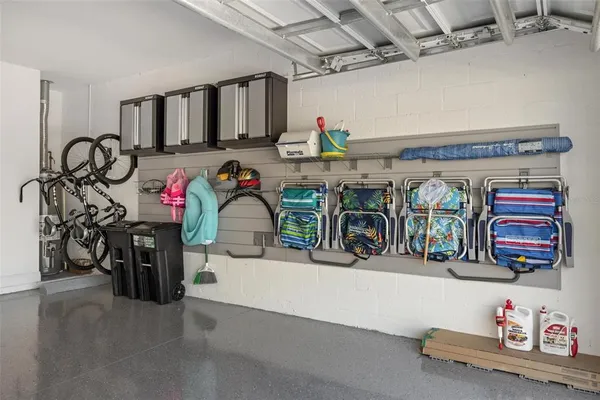 a view of storage and utility room