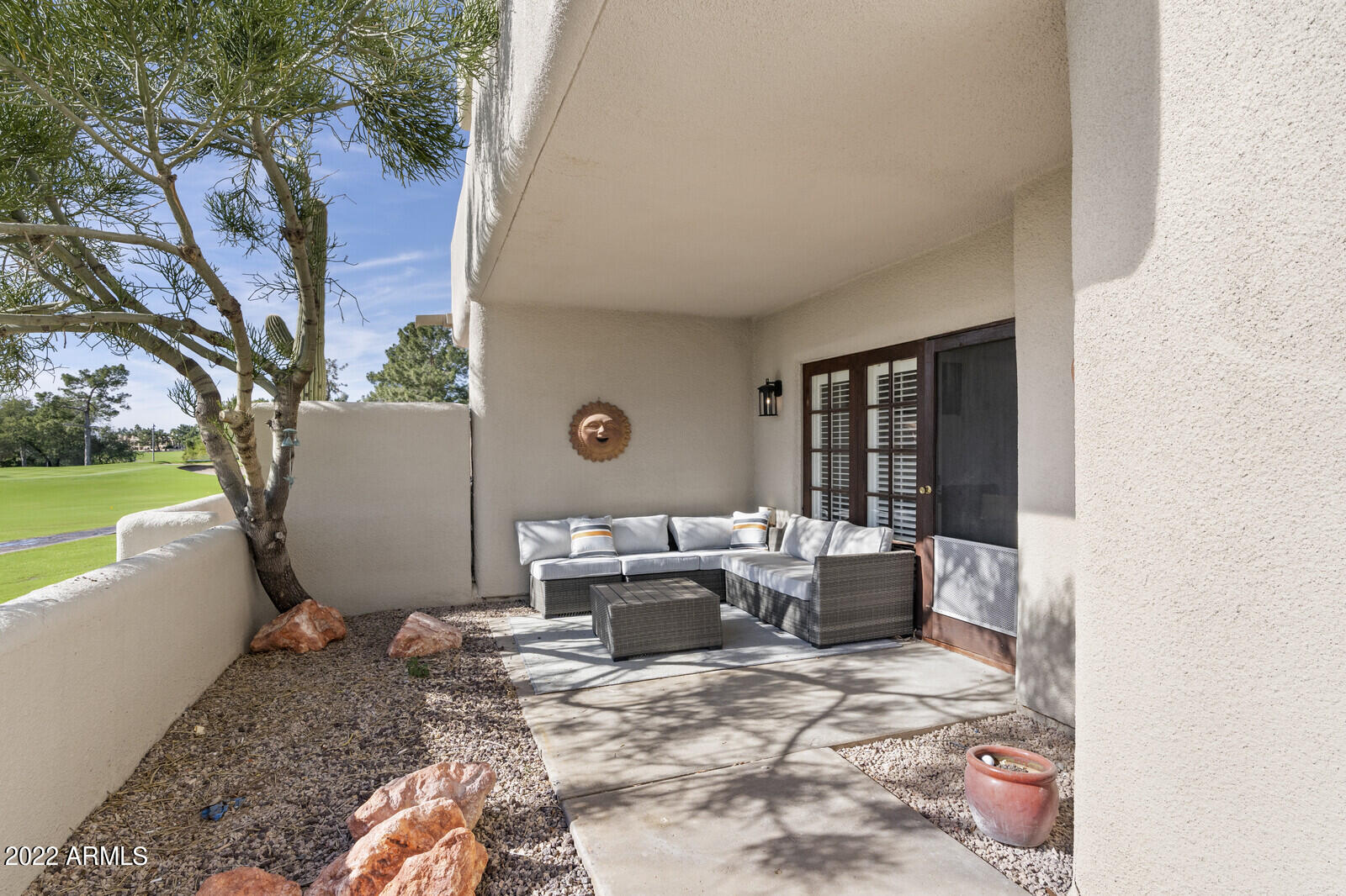3047 East Rose Lane Phoenix, AZ 85016 - Photo 23 of 27 a building outdoor space with patio furniture and garden