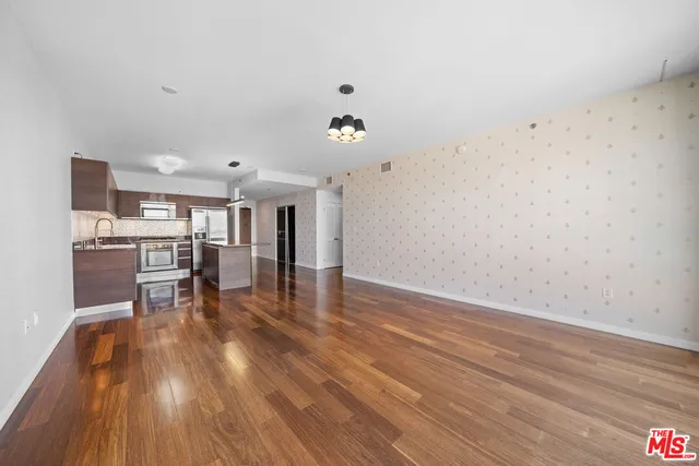 a view of a city from a balcony