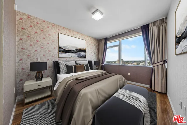 a kitchen with granite countertop a refrigerator and a stove