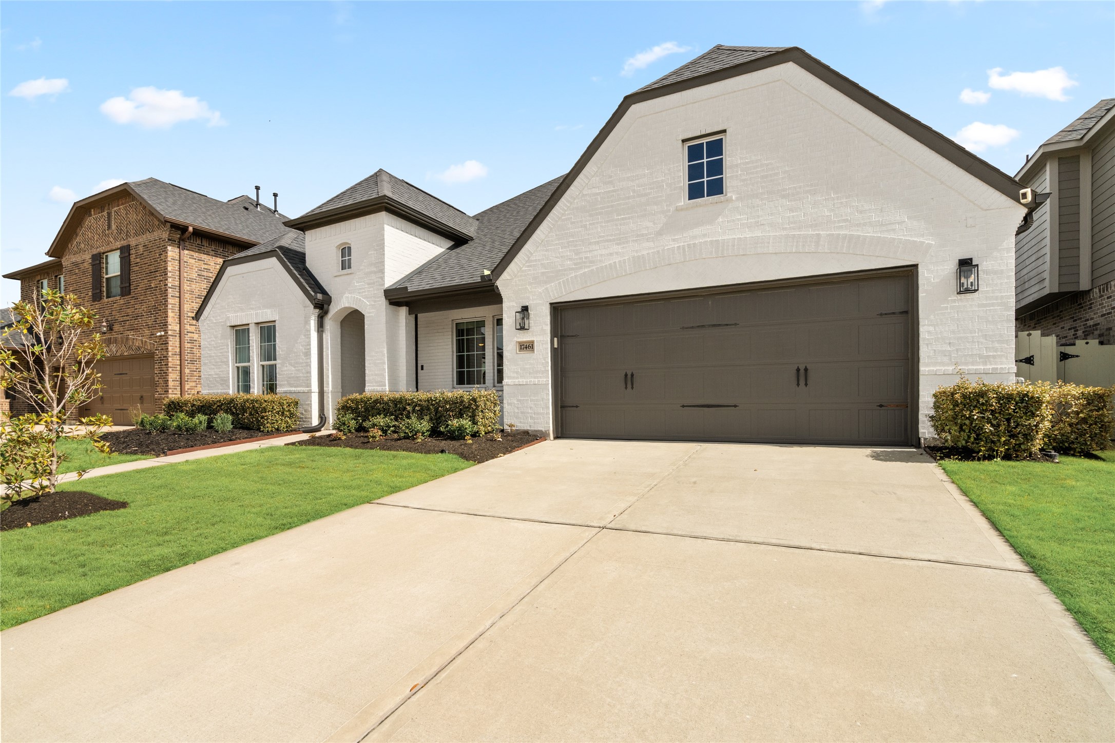 17461 Bayflower Conroe, TX 77385 - Photo 42 of 49 Spacious 3-car tandem garage featuring durable epoxy flooring.