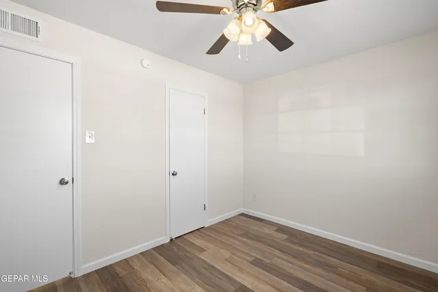 wooden floor in an empty room