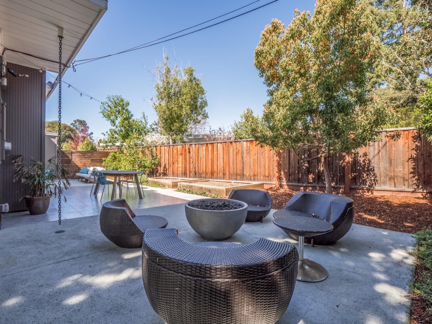 3449 Thomas Drive Palo Alto, CA 94303 - Photo 50 of 59 a view of outdoor sitting area with couch and chairs