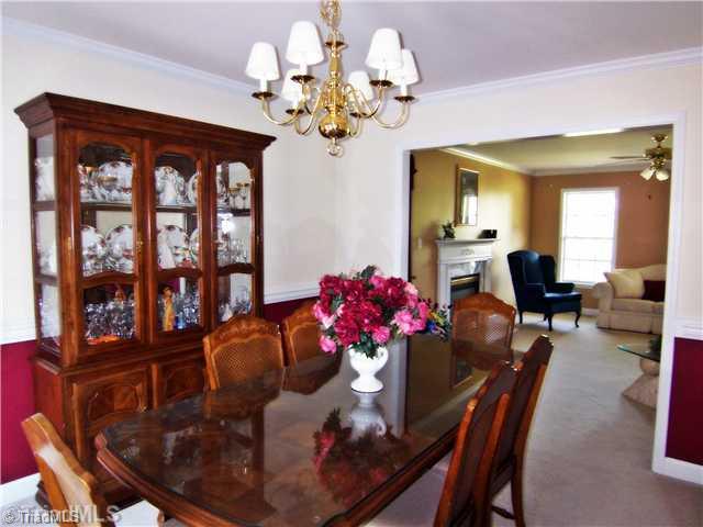 7523 Kristen Drive Oak Ridge, NC 27310 - Photo 6 of 15 Dining Room.