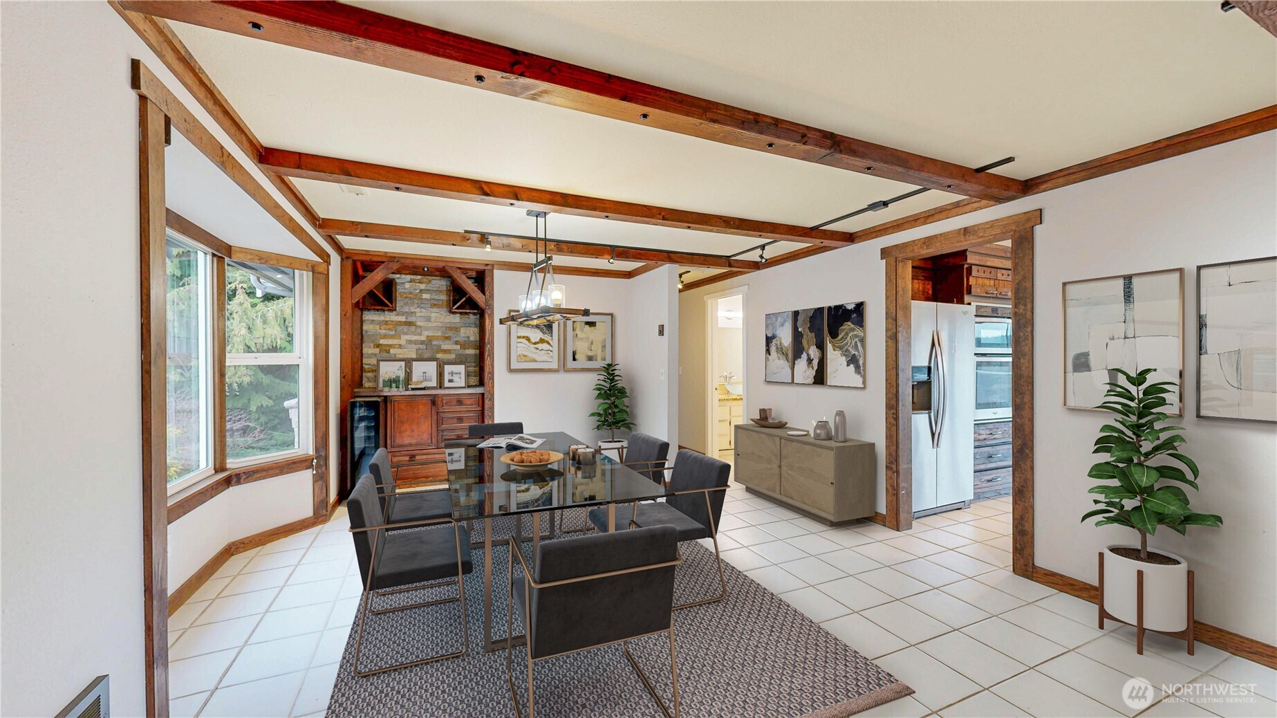 5810 Meridian Road Southeast Olympia, WA 98513 - Photo 12 of 40 a living room with furniture and large windows