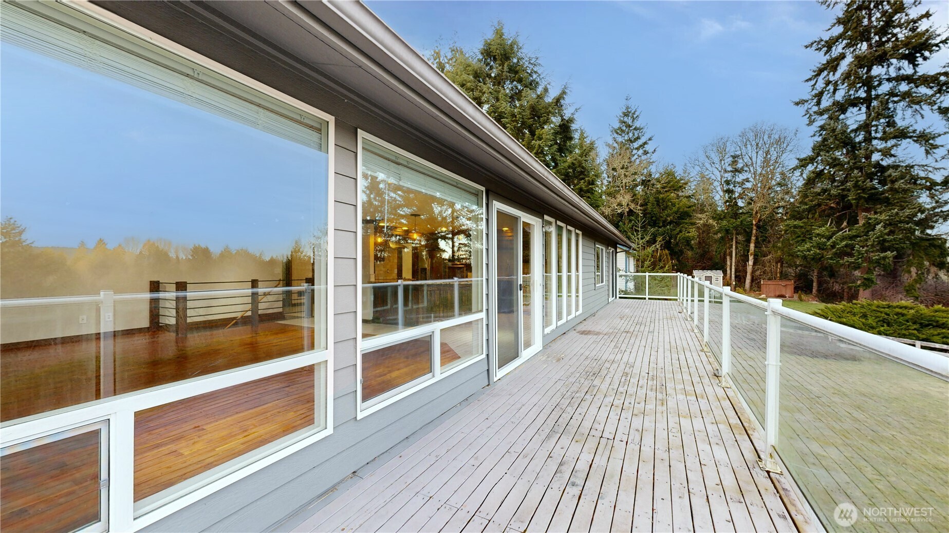 5810 Meridian Road Southeast Olympia, WA 98513 - Photo 10 of 40 a view of balcony with a large window