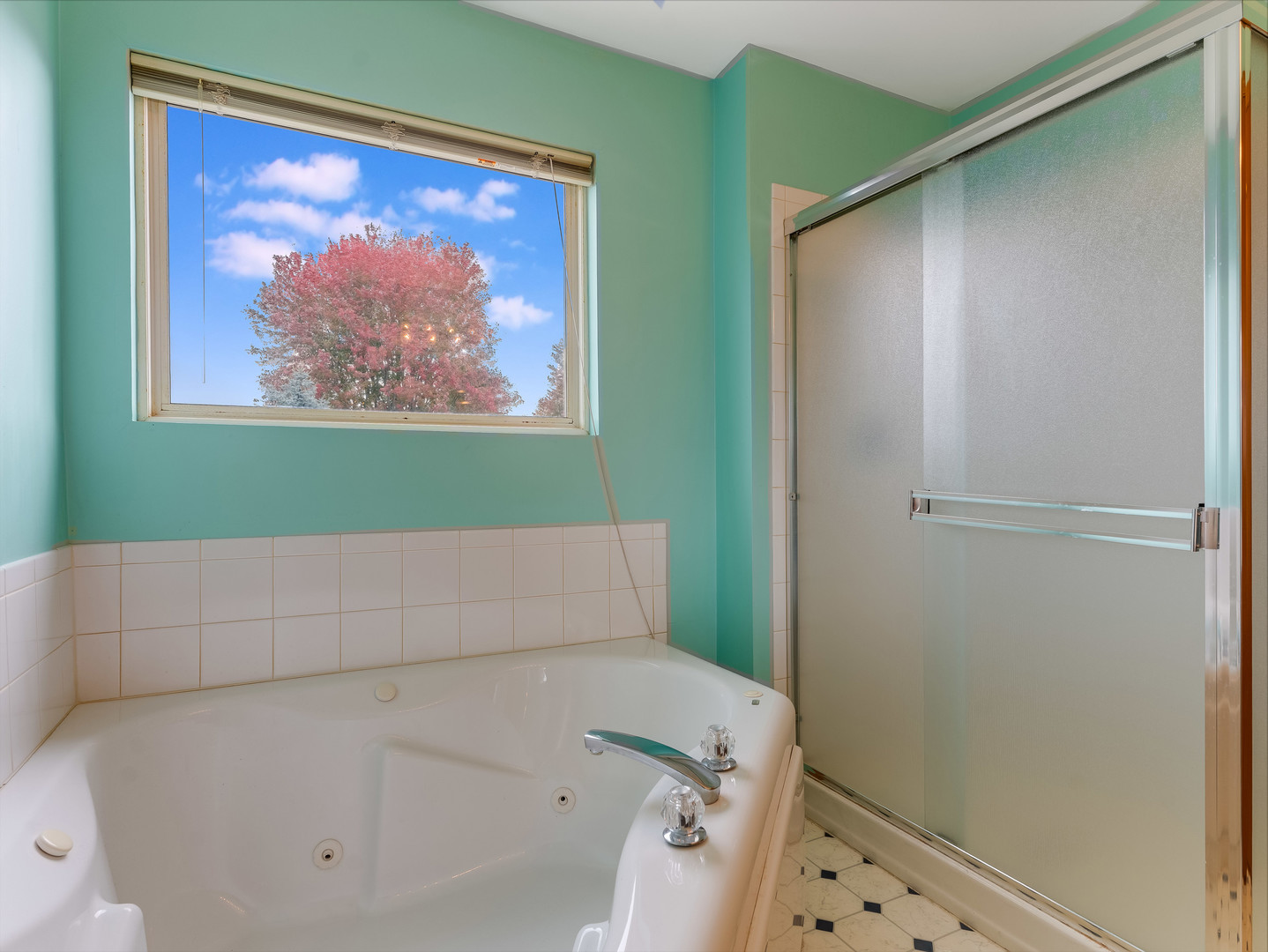 1910 Arbor Fields Drive Plainfield, IL 60586 - Photo 18 of 26 a bathroom with a bathtub and a shower