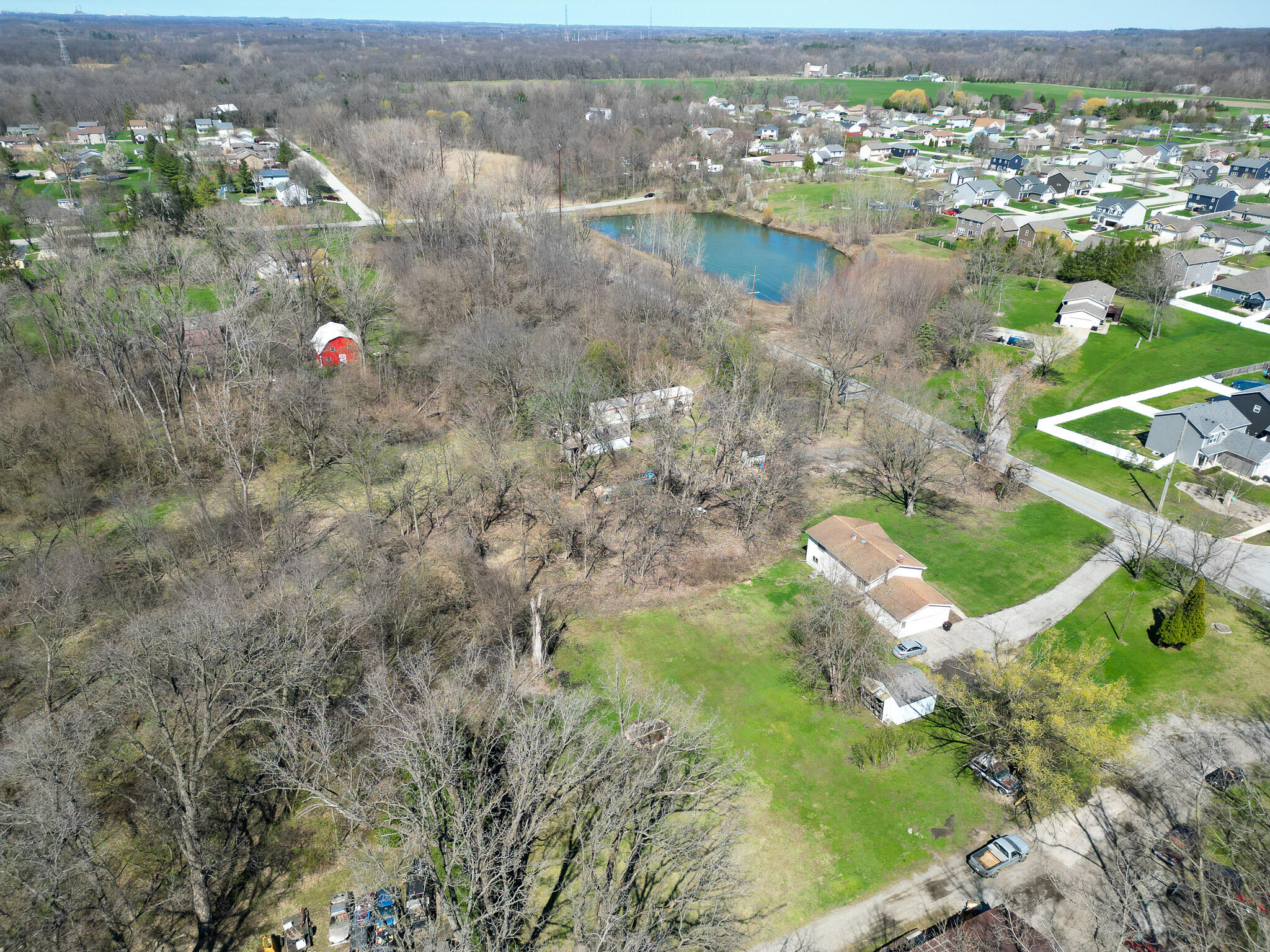 0 Tower Road Valparaiso, IN 46385 - Photo 5 of 15 an aerial view of city