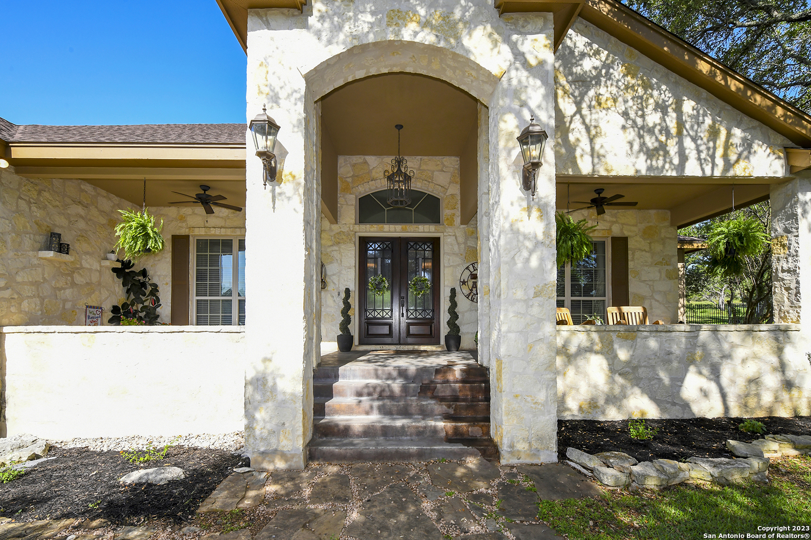 2924 River Way Spring Branch, TX 78070 - Photo 1 of 1 front view of a house with a outdoor space