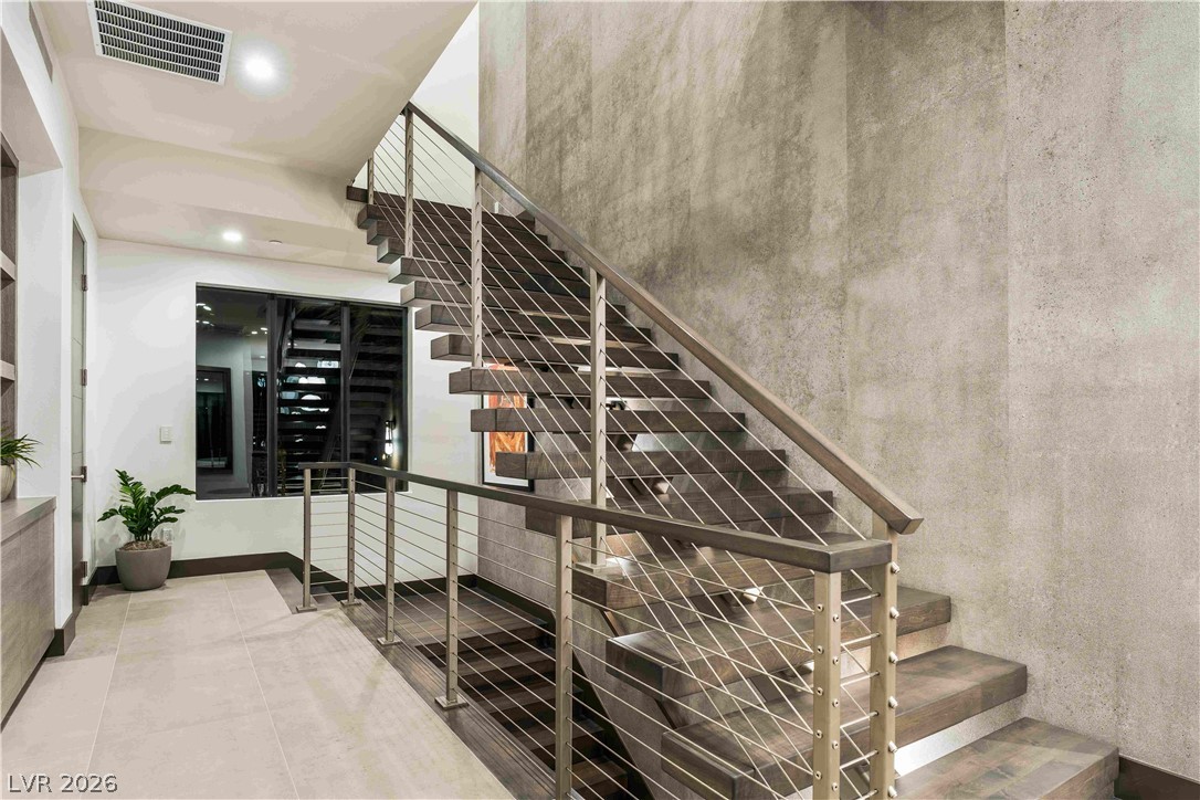 619 Overlook Rim Drive Henderson, NV 89012 - Photo 17 of 29 Floating Stairs