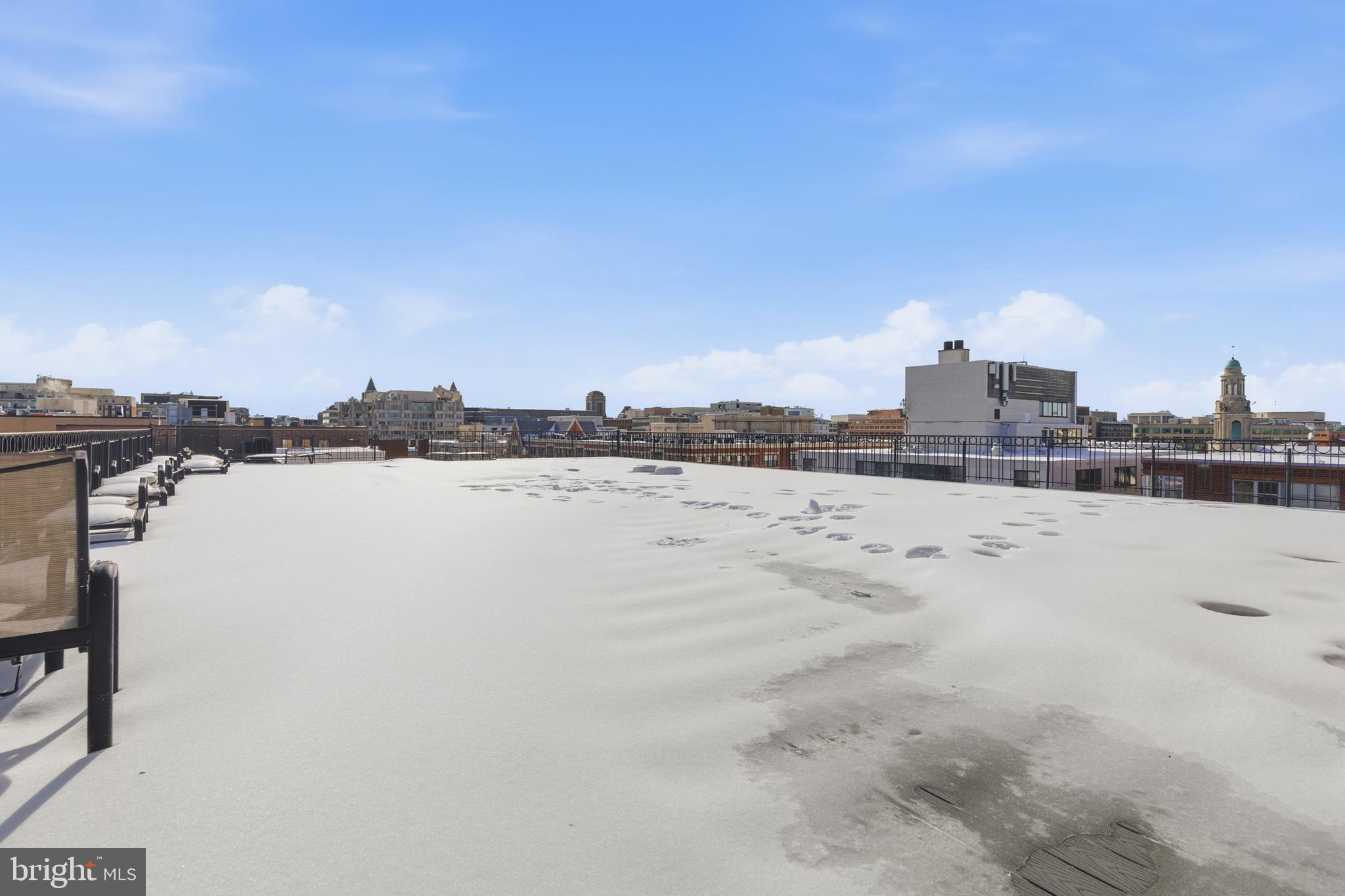 1245 13th Street Northwest, Unit 412 Washington, DC 20005 - Photo 12 of 13 Roof deck