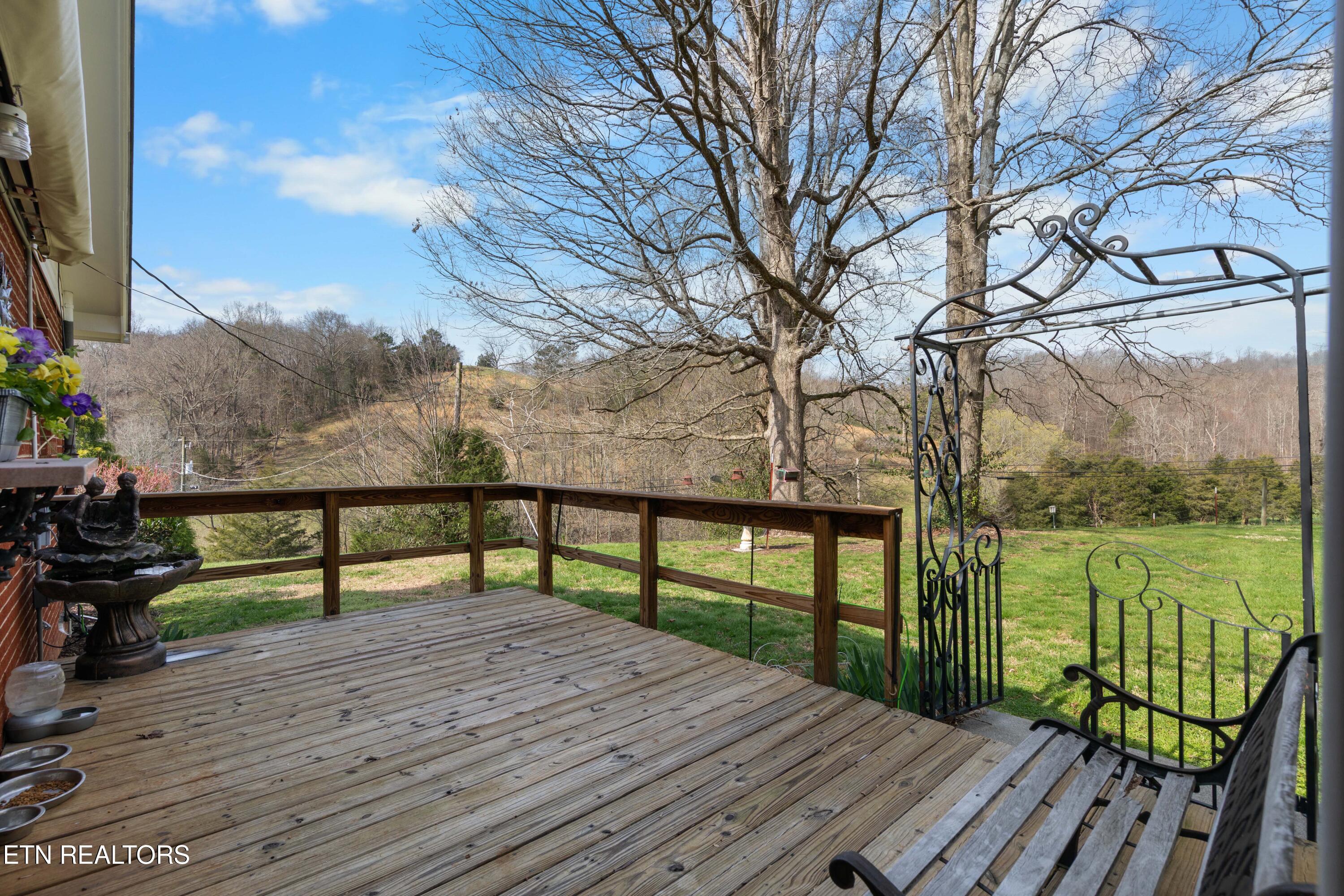 395 Wolfe Road Luttrell, TN 37779 - Photo 20 of 59 SIDE DECK OFF ENCLOSED PATIO