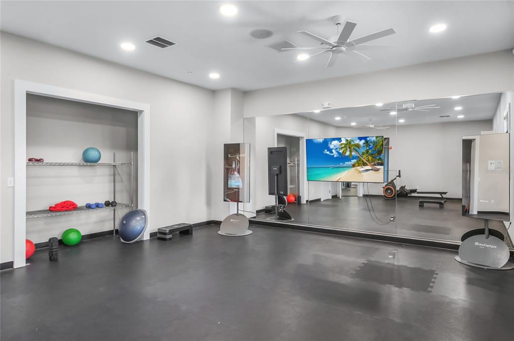 6236 Springmont Loop Palmetto, FL 34221 - Photo 54 of 55 a view of a room with gym equipment