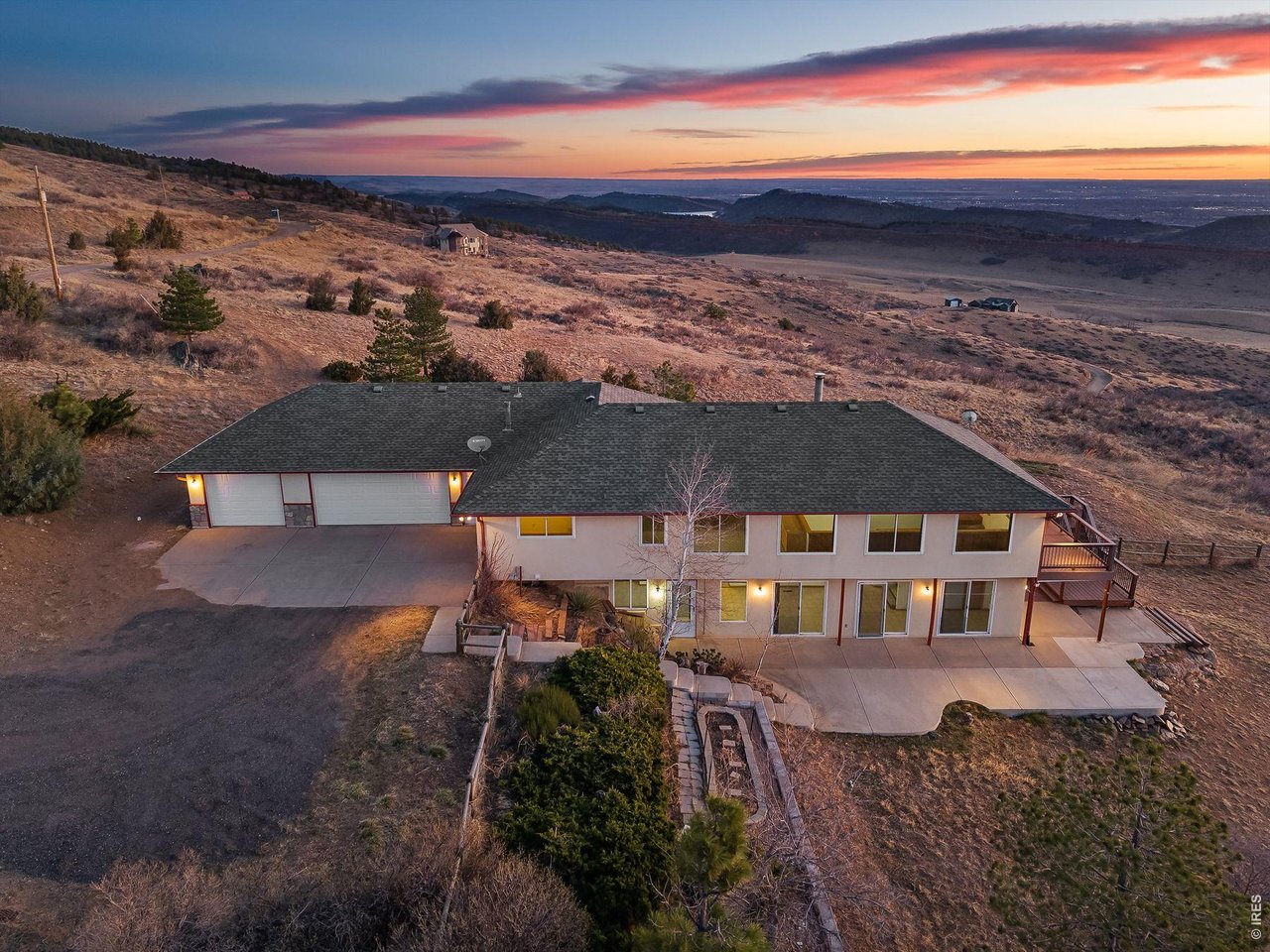 6344 Stag Hollow Road Fort Collins, CO 80526 - Photo 45 of 49 an aerial view of multiple house