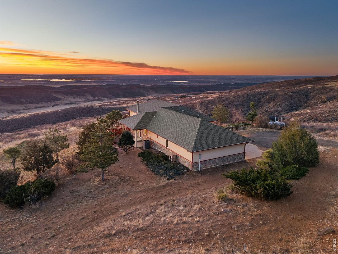 6344 Stag Hollow Road Fort Collins, CO 80526 - Photo 5 of 49 an aerial view of a house