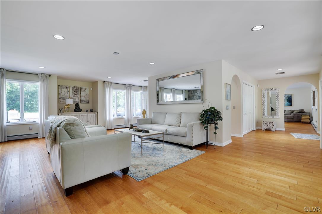 2285 Green Road Tobyhanna, PA 18466 - Photo 7 of 42 a living room with furniture and a large window