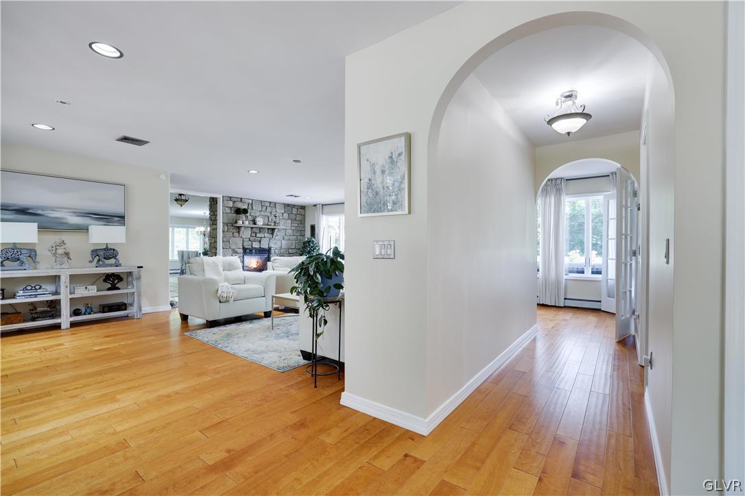 2285 Green Road Tobyhanna, PA 18466 - Photo 8 of 42 a living room with furniture and a wooden floor