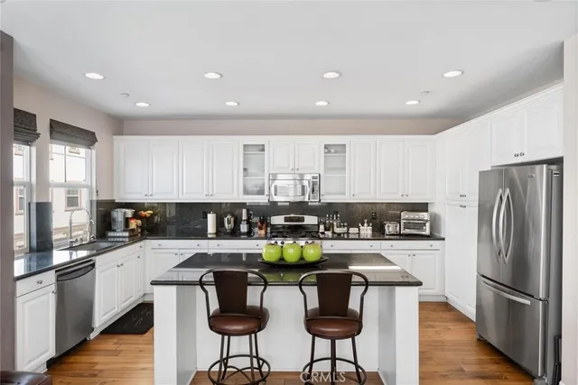 a aerial view of a house