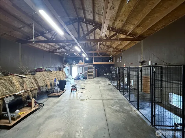 a view of storage and utility room