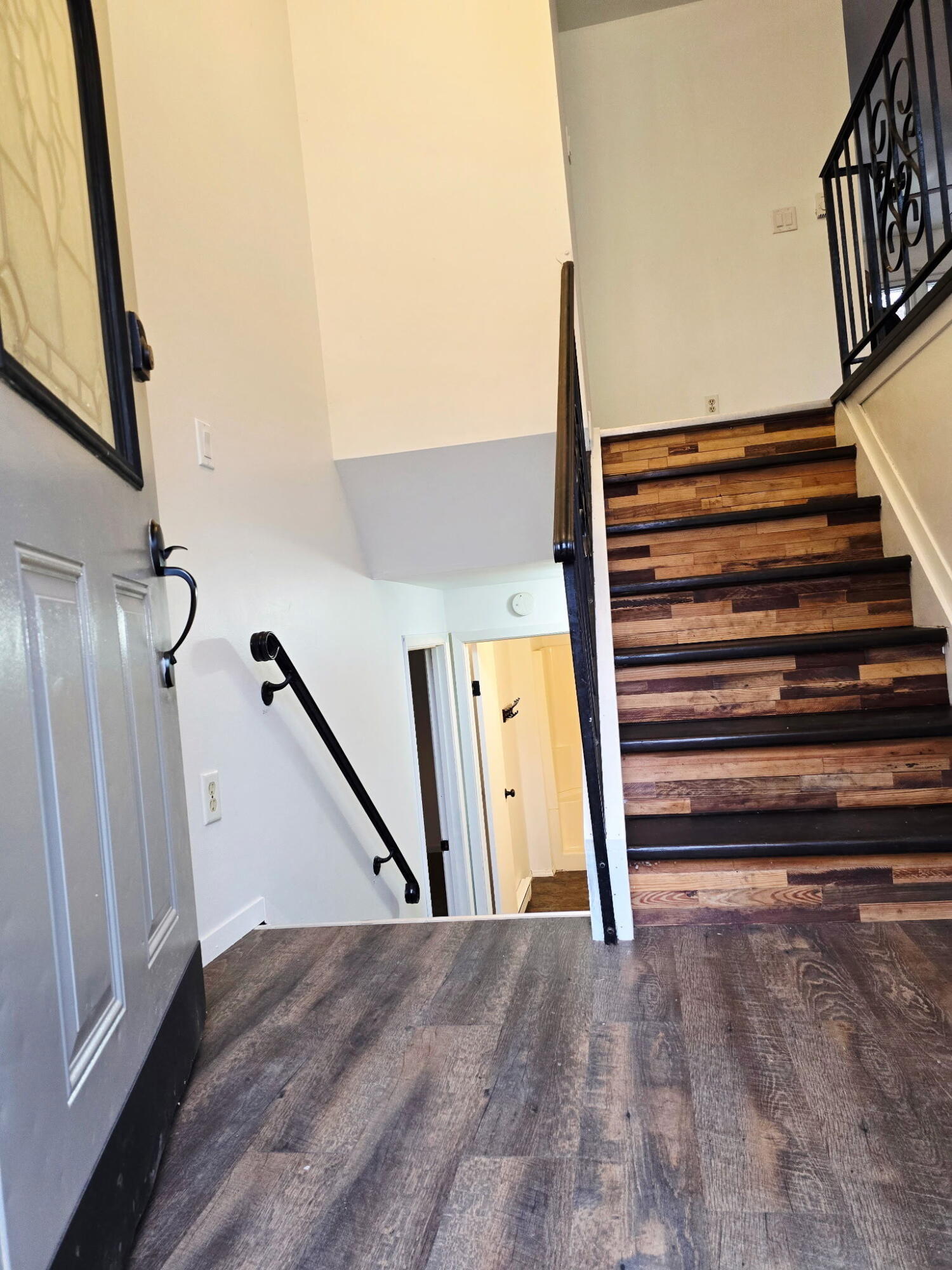 11535 Sandhill Trail Demotte, IN 46310 - Photo 2 of 31 a view of a hallway with staircase
