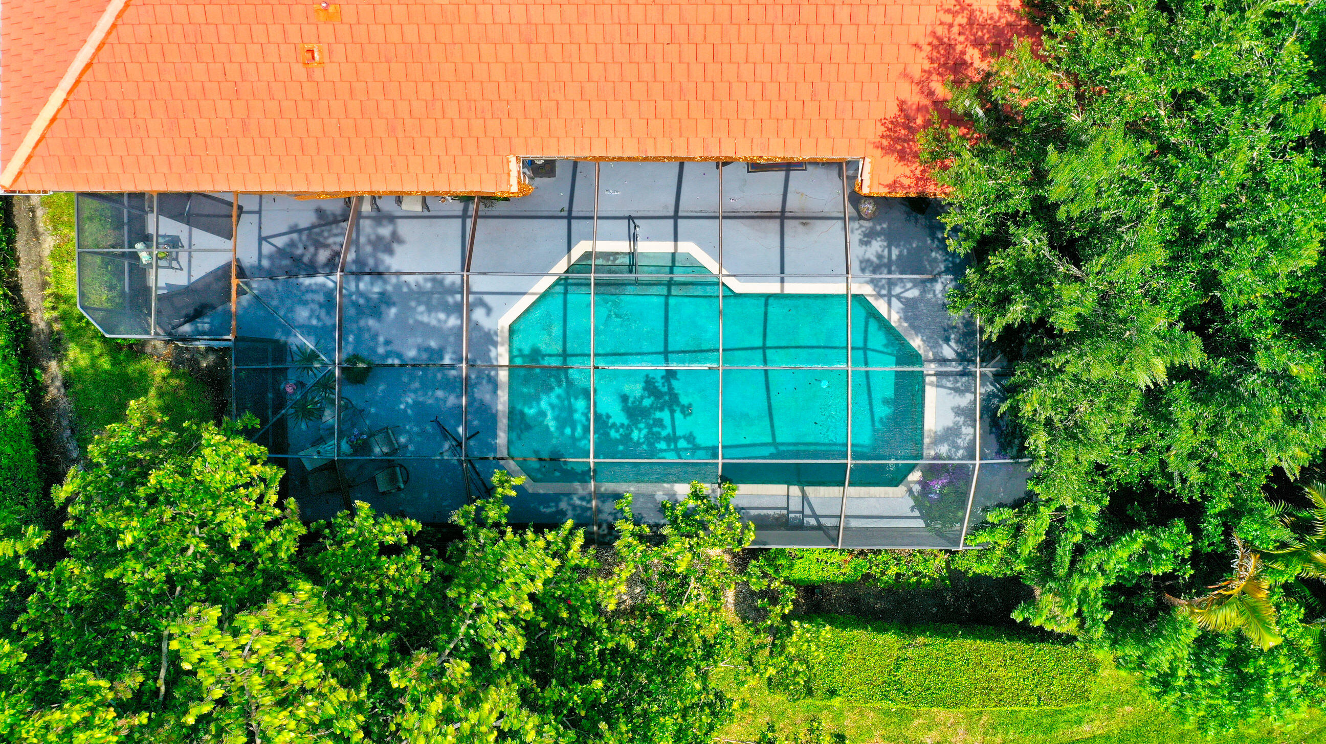 17912 Fairoaks Way Boca Raton, FL 33498 - Photo 17 of 23 POOL - AERIAL VIEW