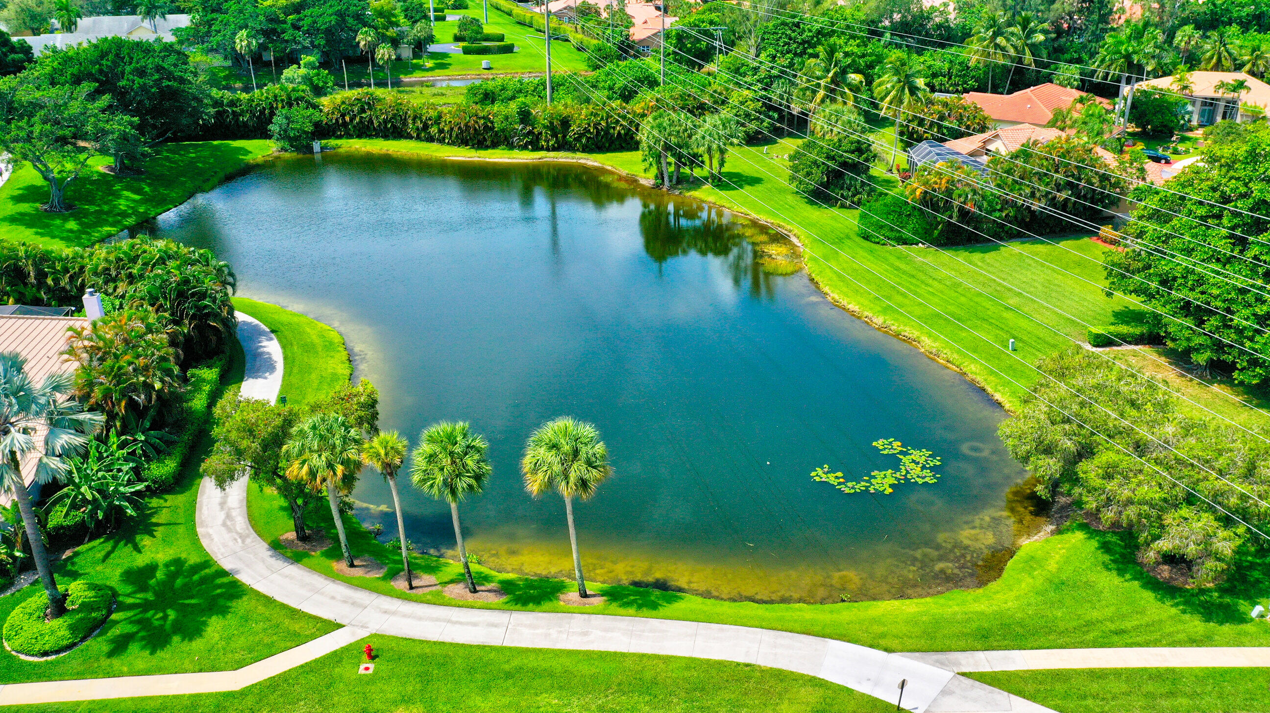 17912 Fairoaks Way Boca Raton, FL 33498 - Photo 21 of 23 LAKE VIEW - AERIAL