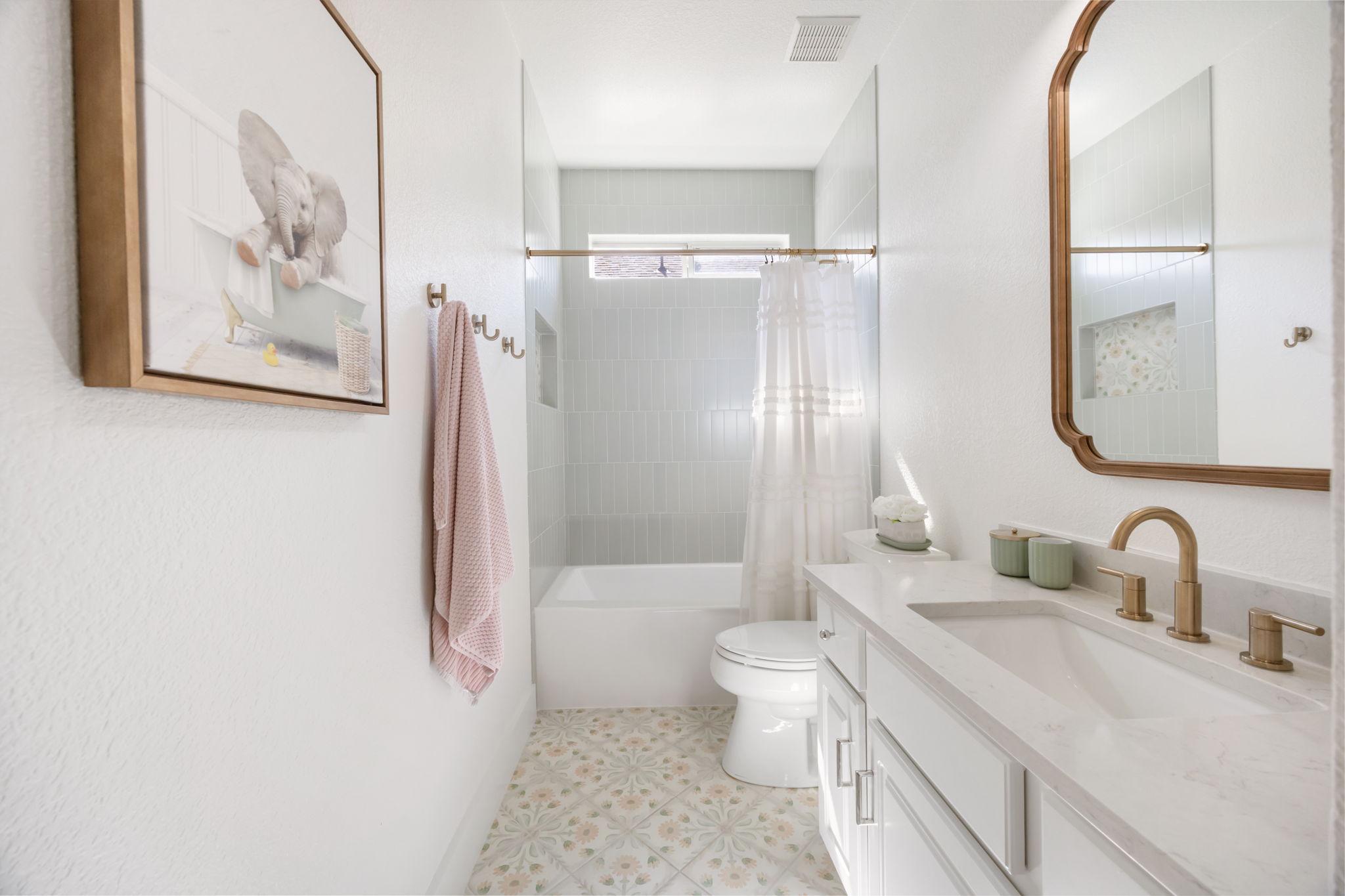 2510 Thornton Road Austin, TX 78704 - Photo 23 of 40 a bathroom with a sink toilet and shower