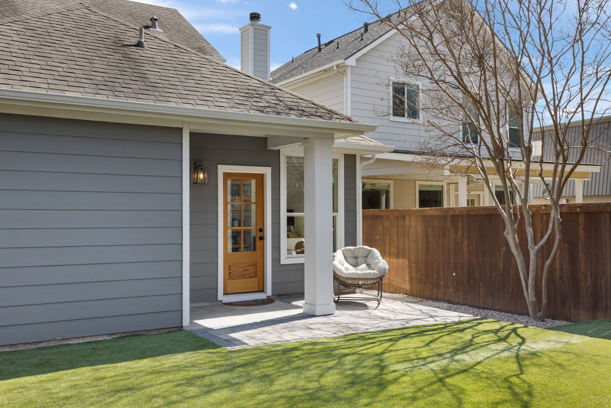2510 Thornton Road Austin, TX 78704 - Photo 28 of 40 a front view of a house with a patio