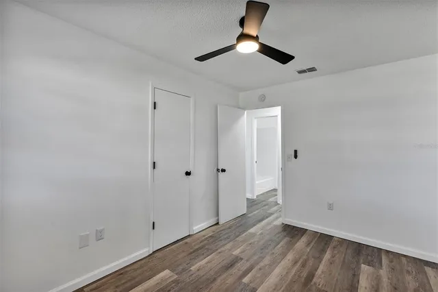 wooden floor in an empty room