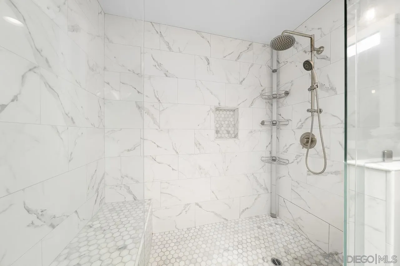 9311 Oakbourne Road Santee, CA 92071 - Photo 21 of 64 a bathroom with a shower