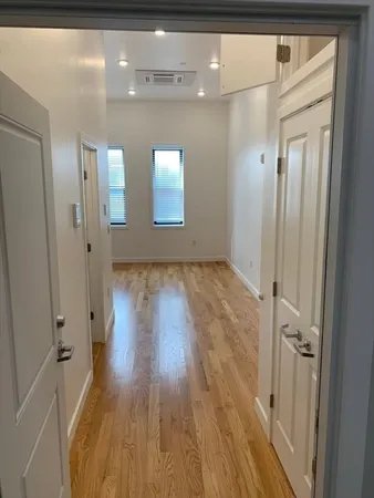 wooden floor in a gallery