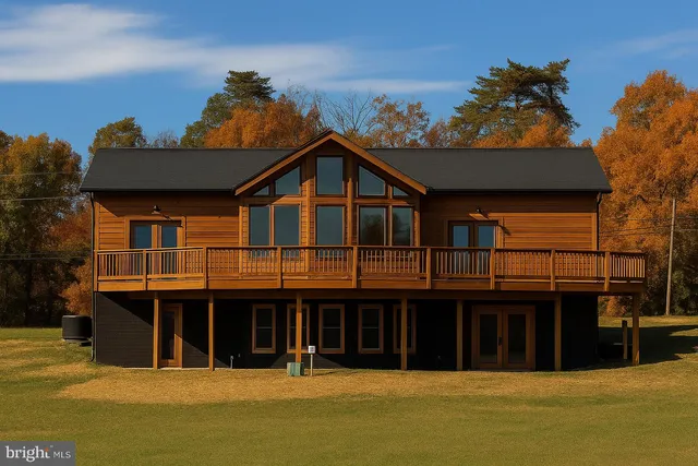 a view of a house with a balcony