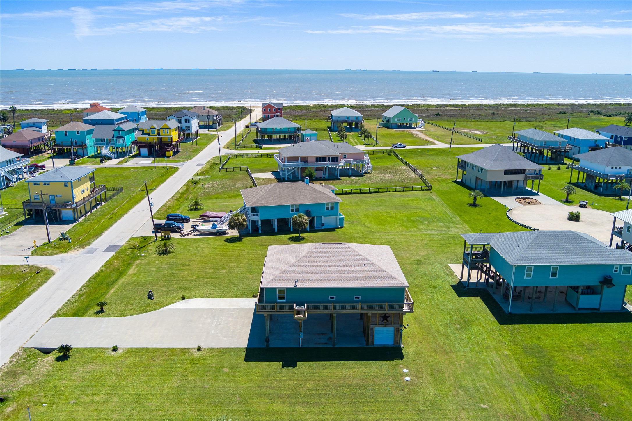 817 Boyt Road Crystal Beach, TX 77650 - Photo 7 of 49 a view of an outdoor space pool patio and outdoor seating