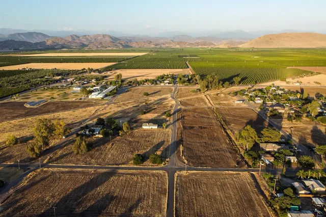 a view of an ocean and mountain