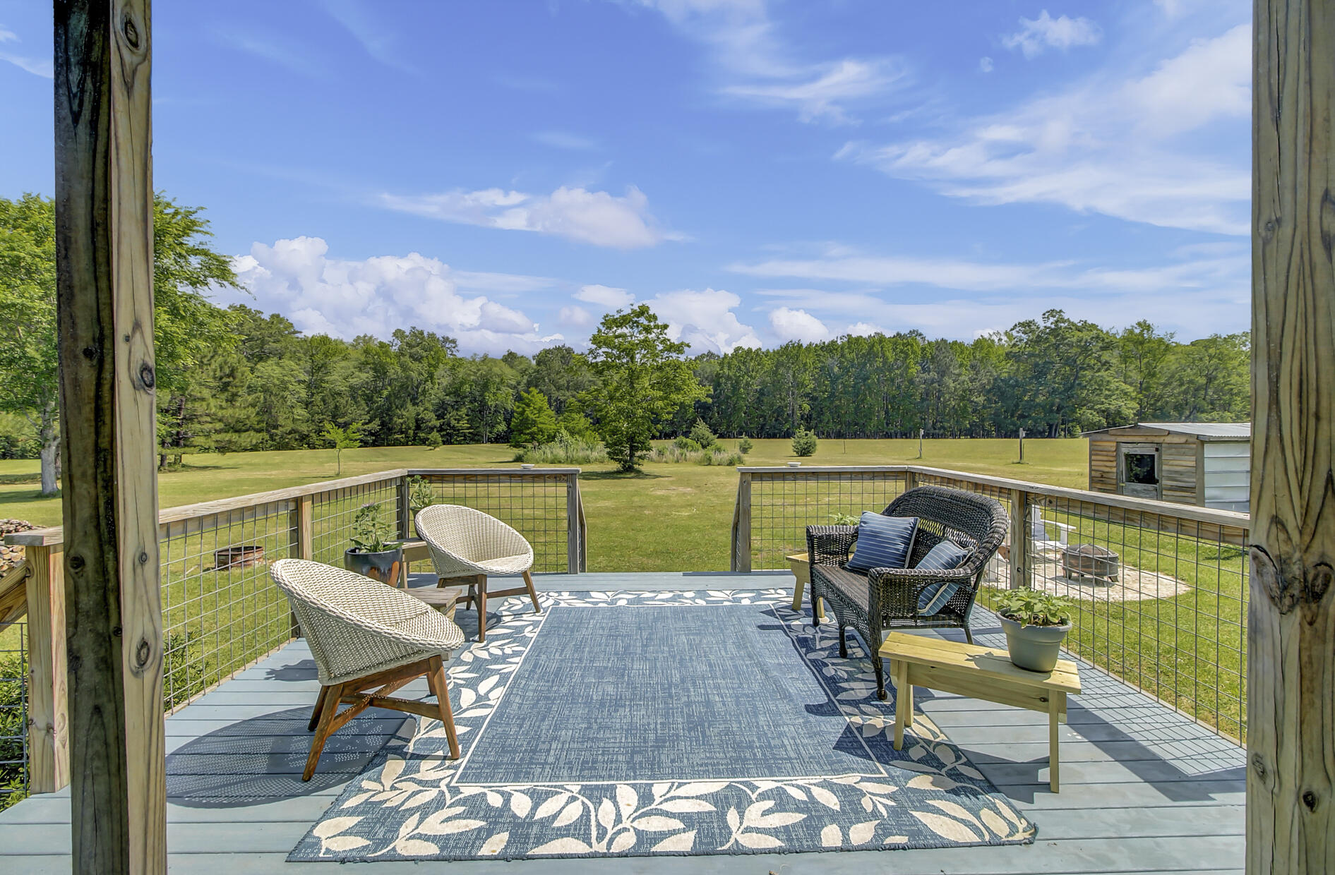 7170 A Bull Run Lane Adams Run, SC 29426 - Photo 24 of 38 7170 Bull Run Ln - Deck Backyard 3
