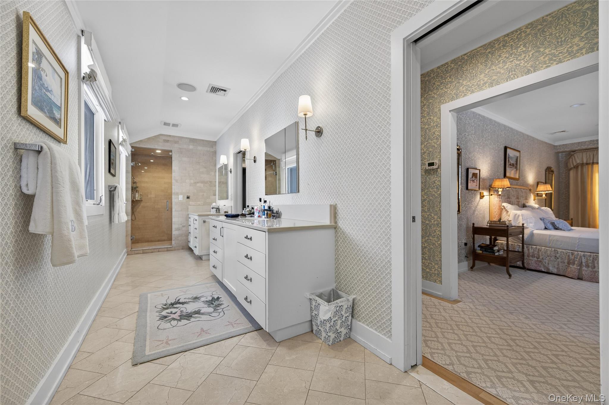 343 Chicken Valley Road Glen Head, NY 11545 - Photo 25 of 49 a bathroom with a sink a toilet and a mirror