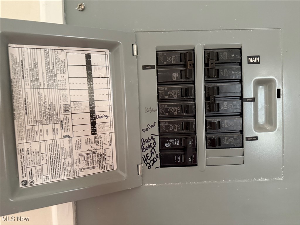1877 Clyde Road Madison, OH 44057 - Photo 5 of 19 Utility room with electric panel