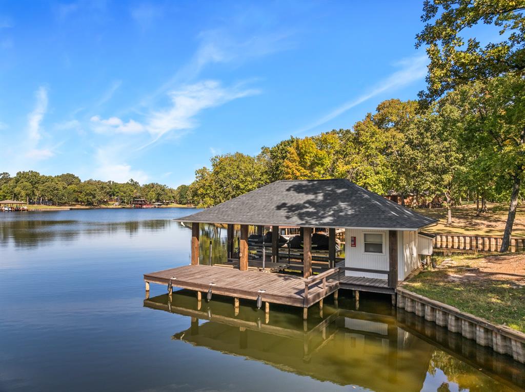 78 County Road 2137 Pittsburg, TX 75686 - Photo 36 of 40 a aerial view of a house with swimming pool next to a yard