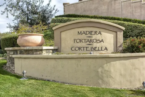 a sign on the side of a building