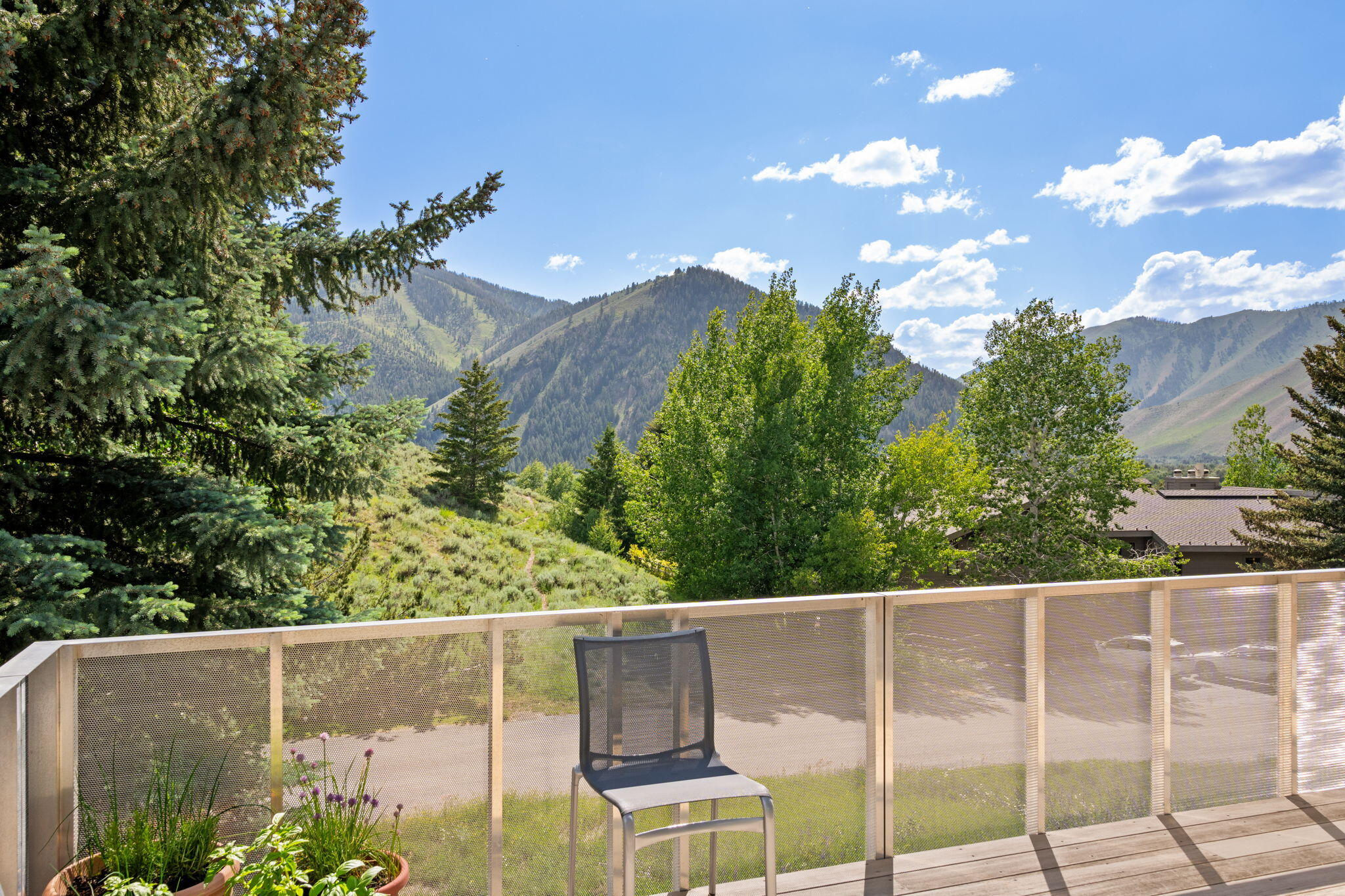 260 Spur Lane Ketchum, ID 83340 - Photo 7 of 37 View from deck off kitchen