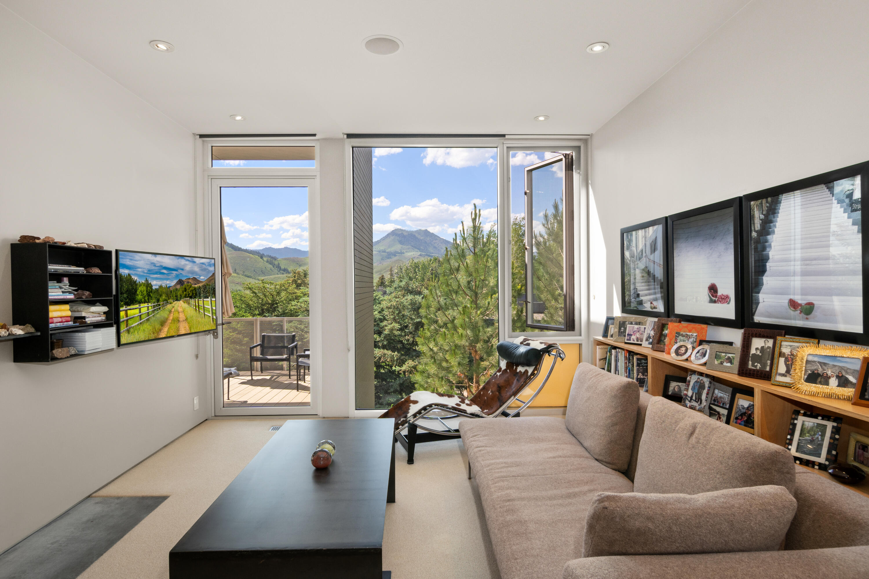260 Spur Lane Ketchum, ID 83340 - Photo 10 of 37 TV Room/Den off Primary and Living Room