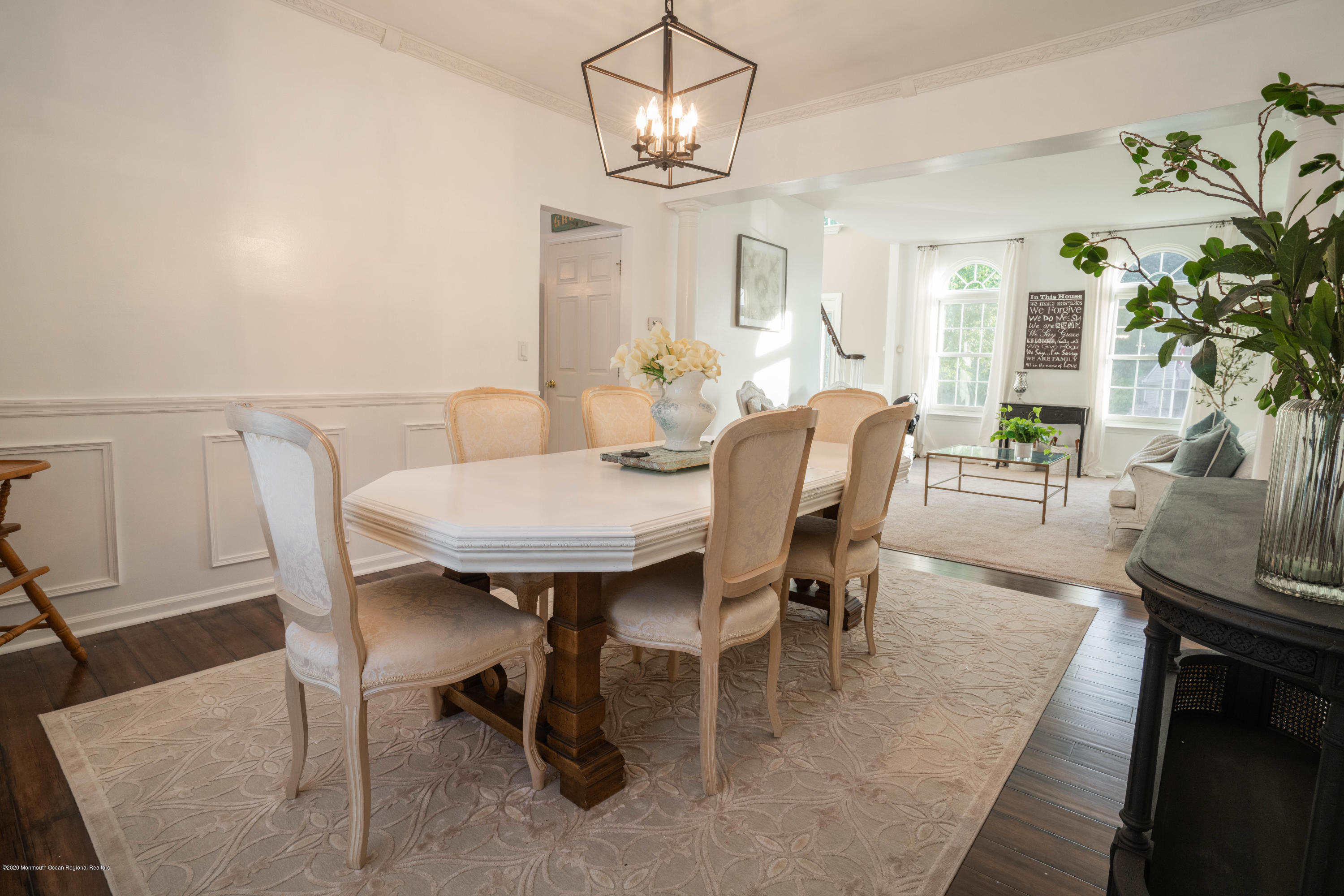 2 Sun Hollow Road Howell, NJ 07731 - Photo 12 of 34 a view of a dining room with furniture and chandelier