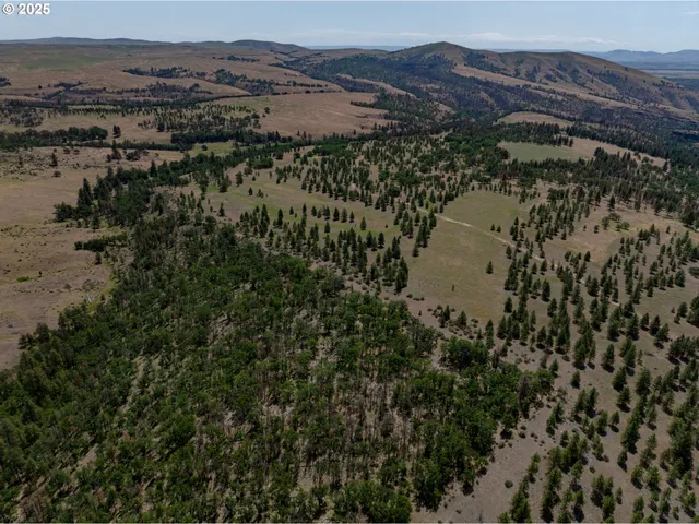 an aerial view of residential house and sandy dunes