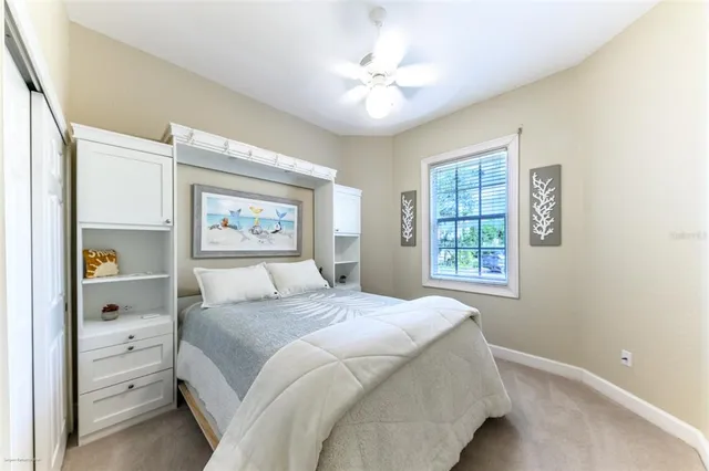 a view of a walk in closet