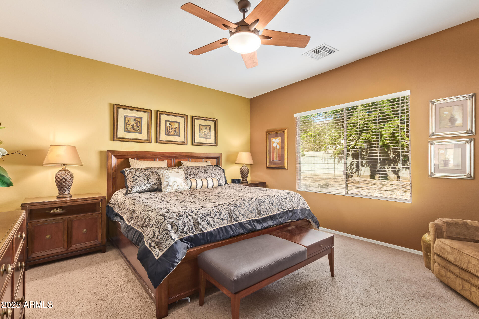 6934 West Beverly Road Laveen, AZ 85339 - Photo 14 of 31 a bedroom with a bed and window