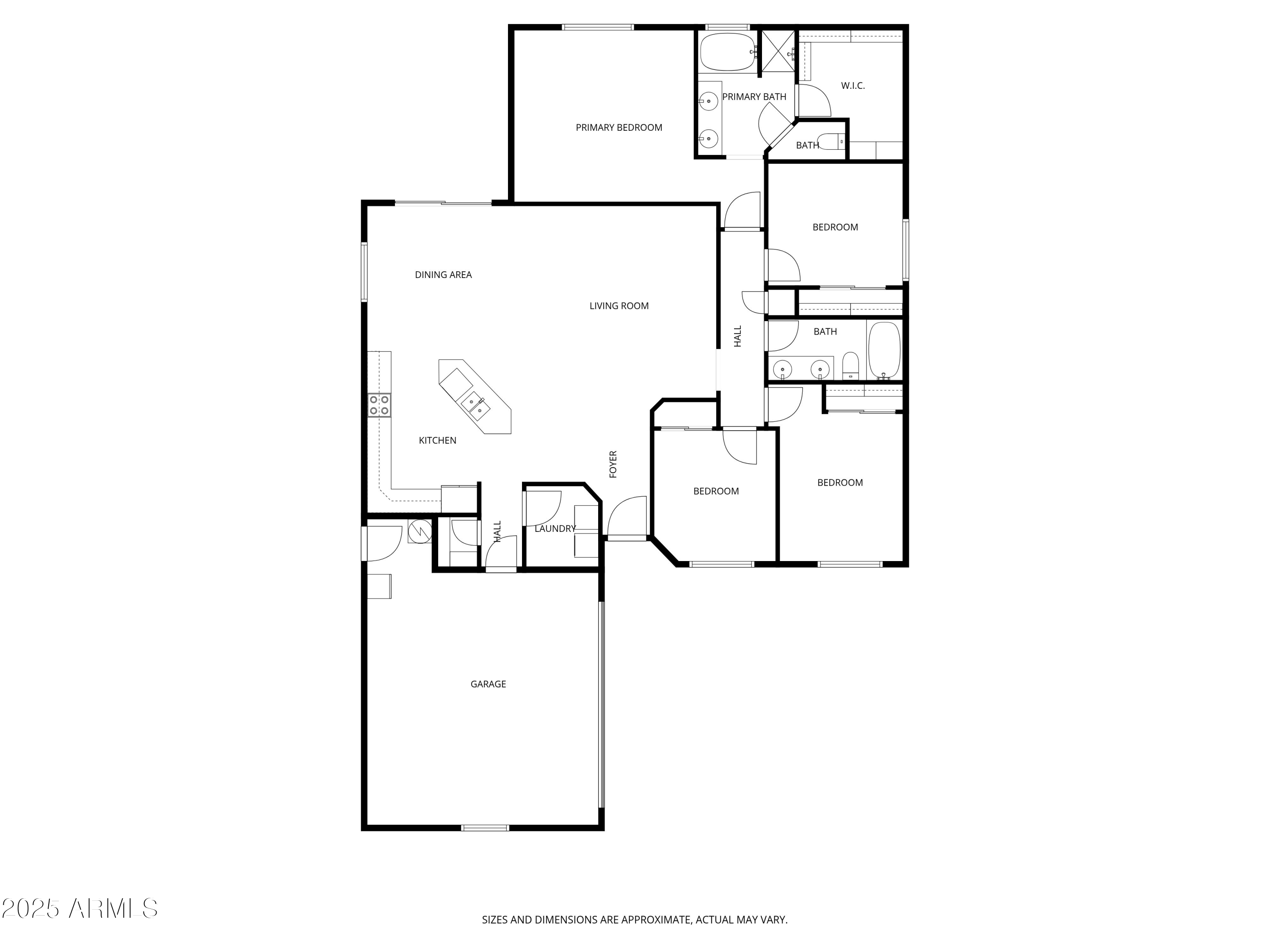6934 West Beverly Road Laveen, AZ 85339 - Photo 31 of 31 a picture of a floor plan