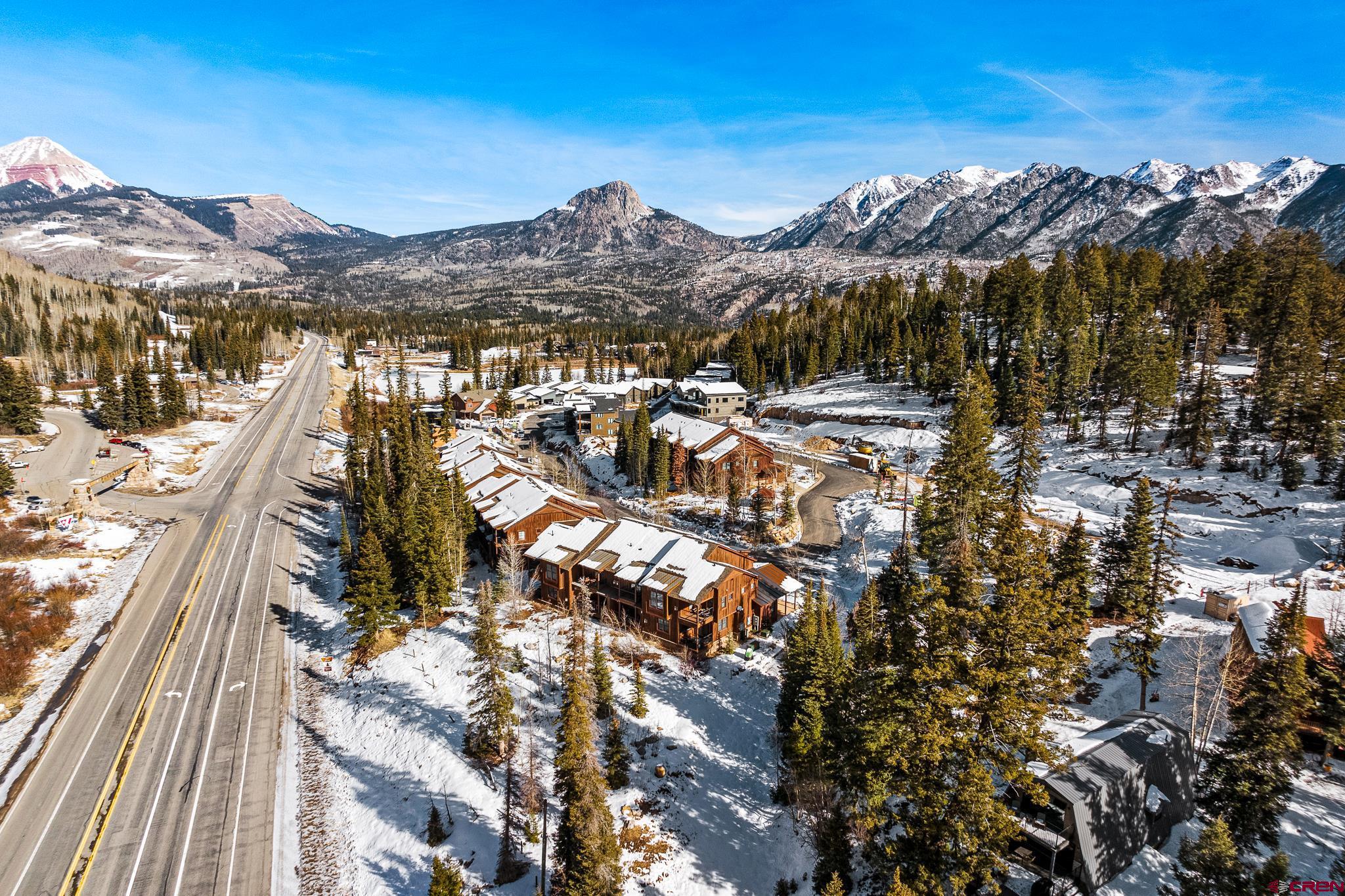 114 Limestone Court Durango, CO 81301 - Photo 35 of 35 a view of a city with mountains in the background