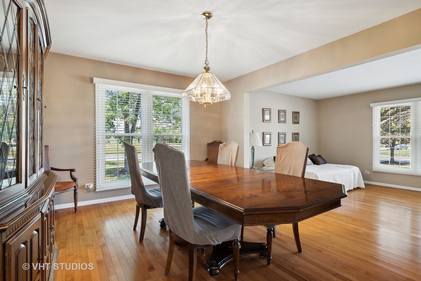 10001 Derby Lane Mokena, IL 60448 - Photo 11 of 31 a view of a dining room with furniture window and wooden floor