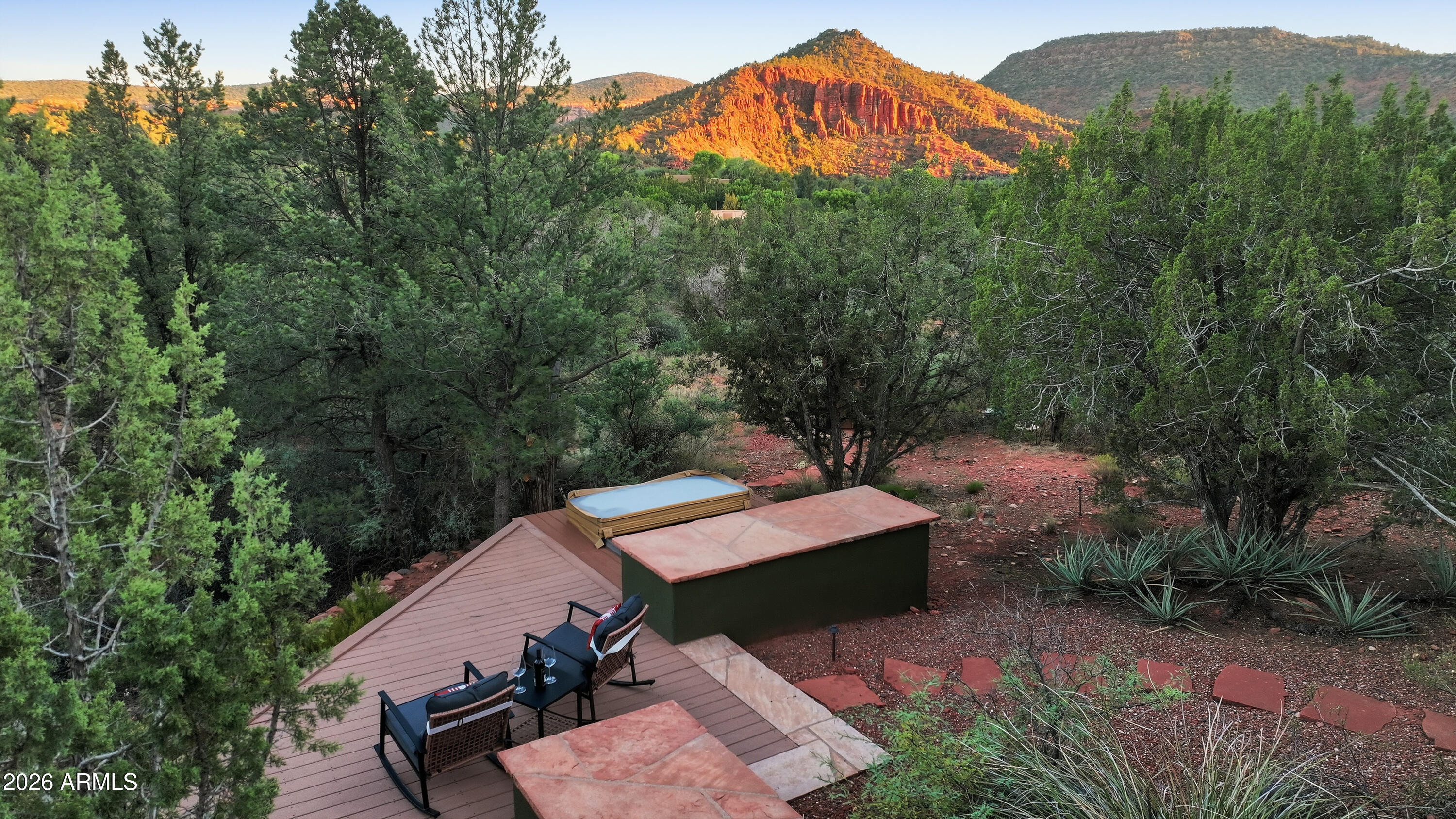 110 Century Road Sedona, AZ 86336 - Photo 59 of 67 Outdoor Deck