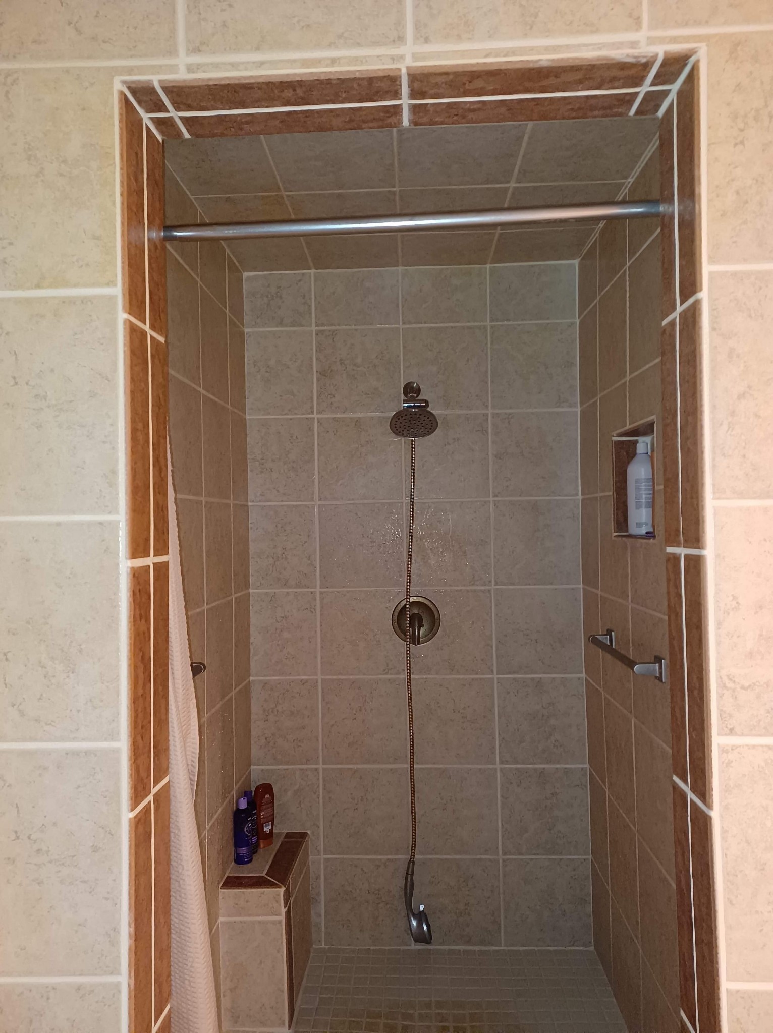2329 Fall River Road Leoma, TN 38468 - Photo 54 of 54 a bathroom with a shower and a sink